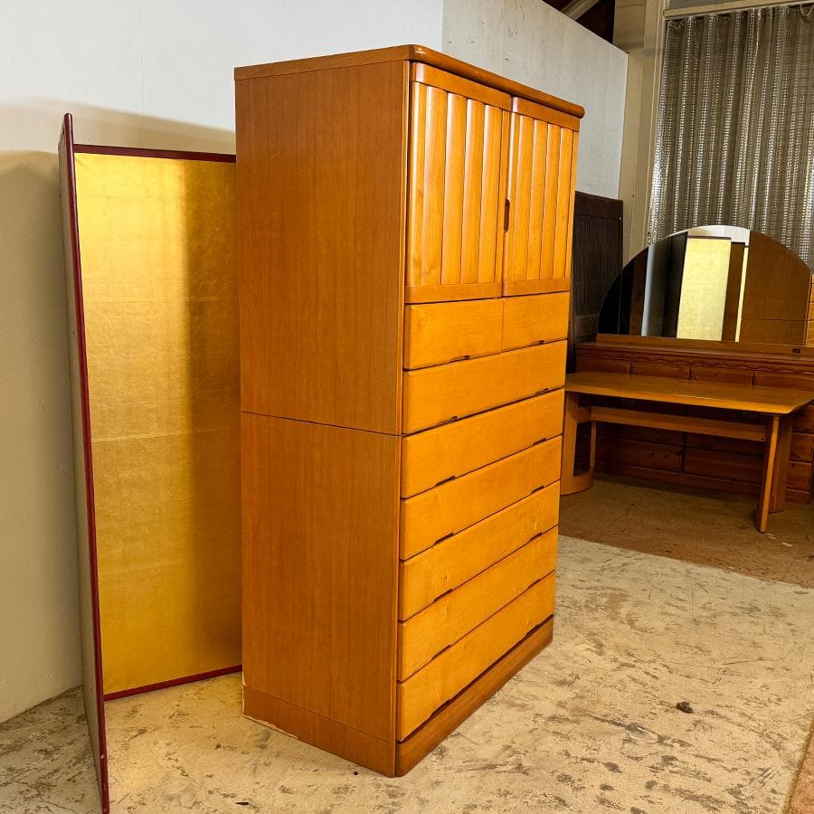 ★ かぜの耳たぶ★着物箪笥 桐箪笥 和のエレガンスと洋の機能性