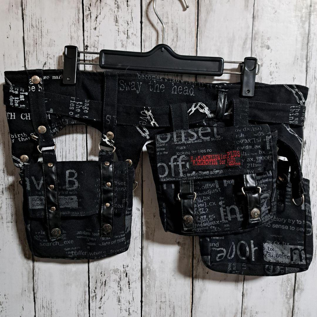 H.ANARCHYISM for PLUS h.NAOTO ウエストバッグ