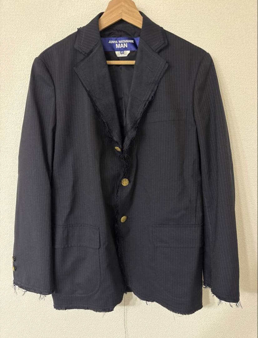 JUNYA WATANABE MAN 22SS ほつれ加工 ジャケット XS