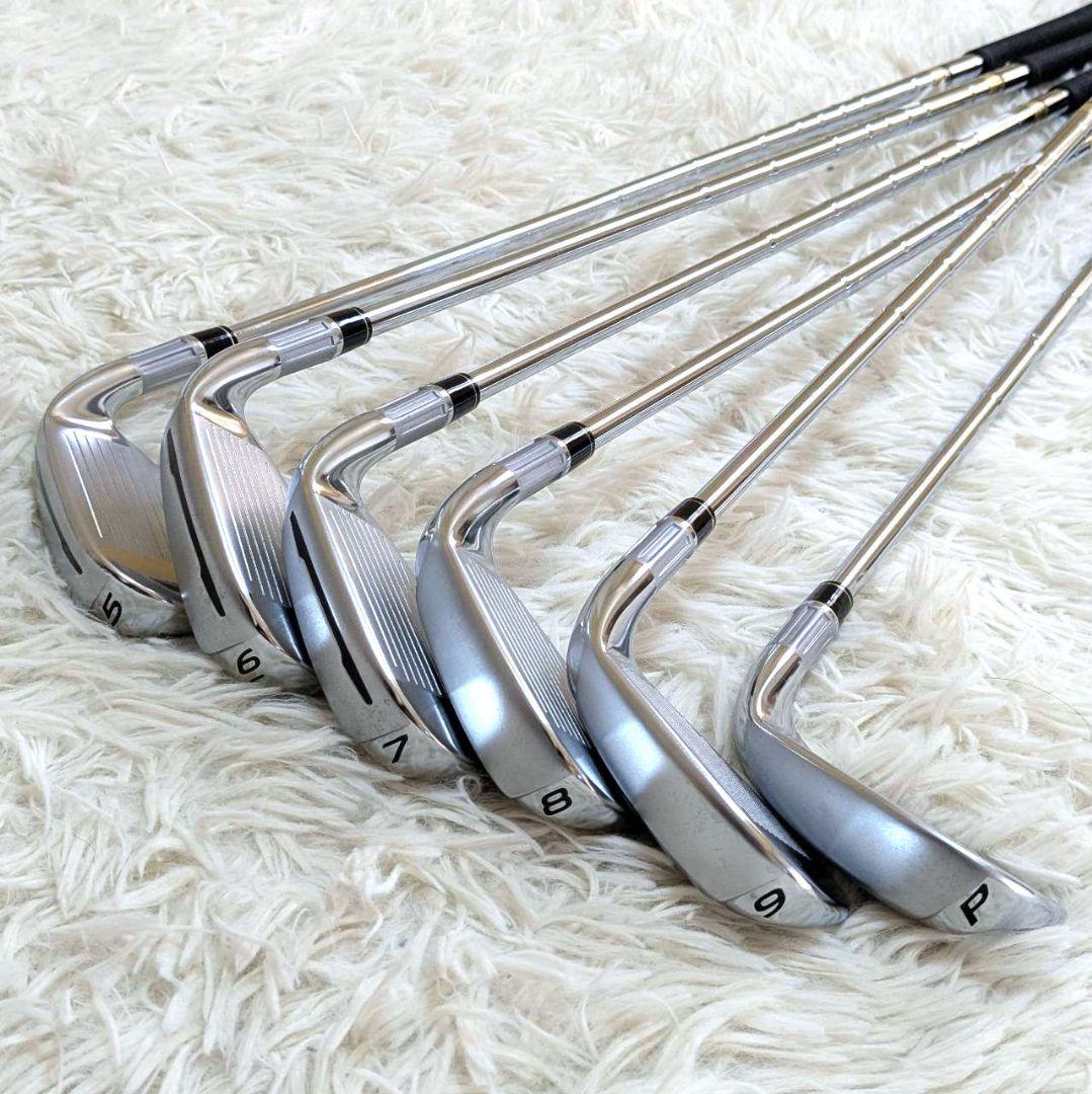 ✨美品✨ 左利き レフティ テーラーメイド M2 メンズアイアン 6本セット S