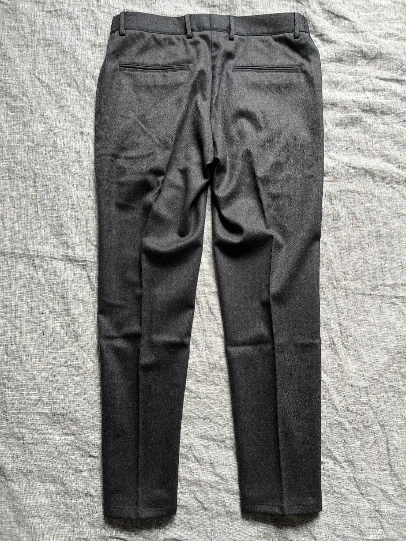 giabsarchivio MASACCIO 永久クリース ウールパンツ