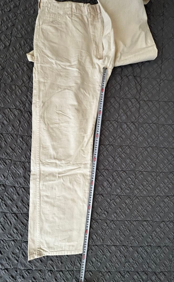 【古着】ディッキーズ ホワイトペインターパンツ チビタグ