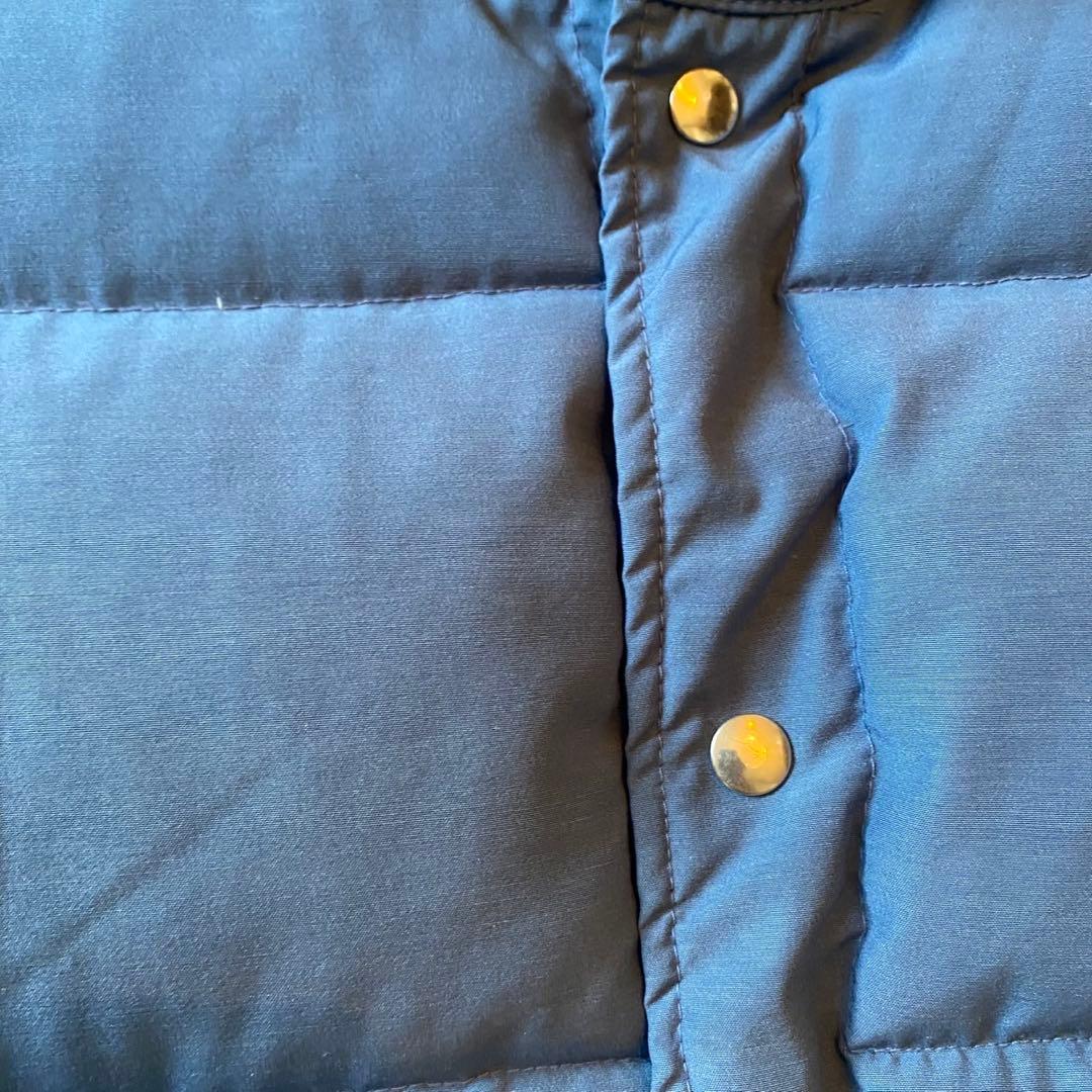 古着 70s.80'S JCPENNY ハイネック ダウンベスト スナップボタン