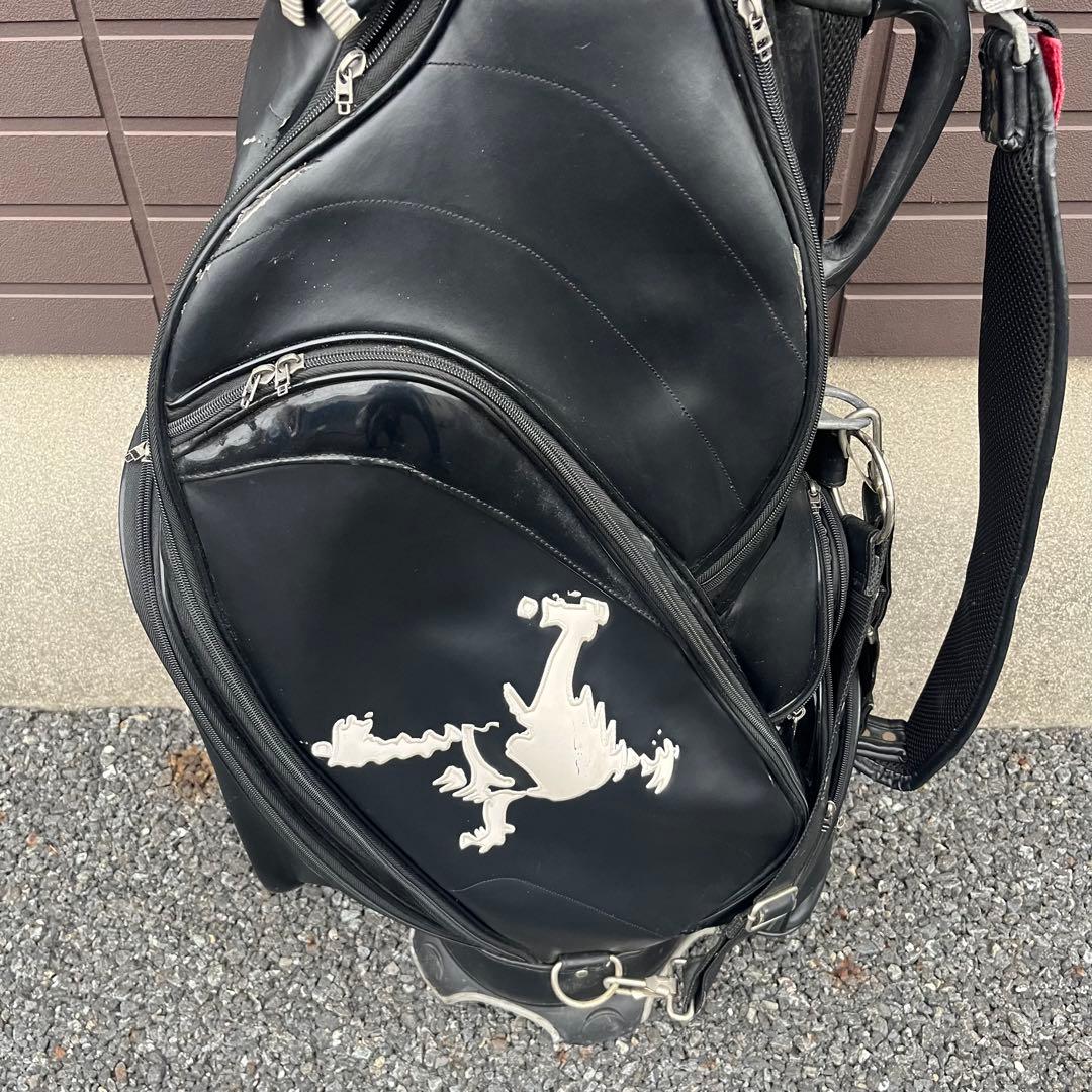 【大人気】OAKLEY オークリー SKULL キャディバッグ 3点式　ブラック