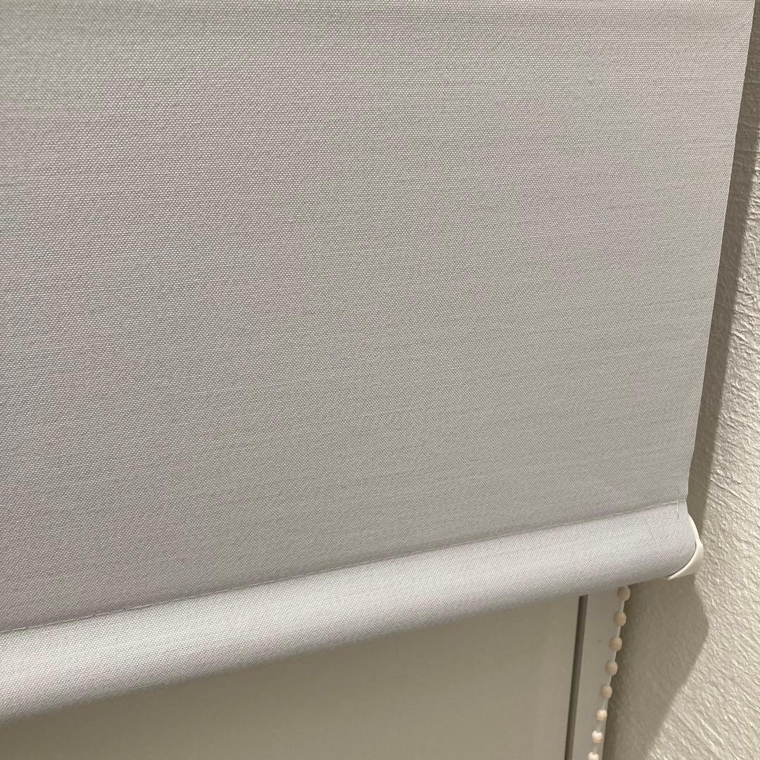 タチカワブラインド　ロールスクリーン　ラルクシールド　ライフ無地　サンドグレー