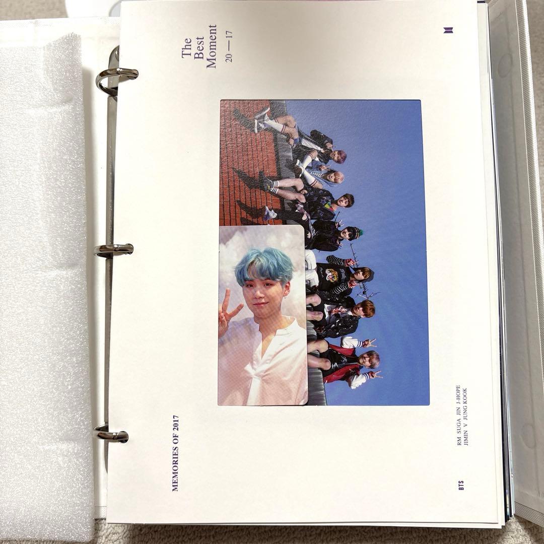 BTS Memories2017 DVD版日本語字幕 トレカ付き ユンギSUGA