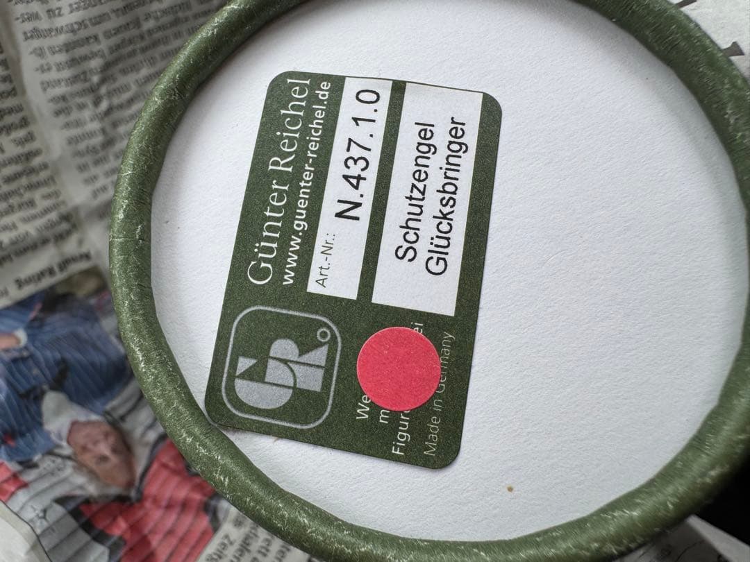 ギュンターライヒェル　てんとう虫　クローバー　天使