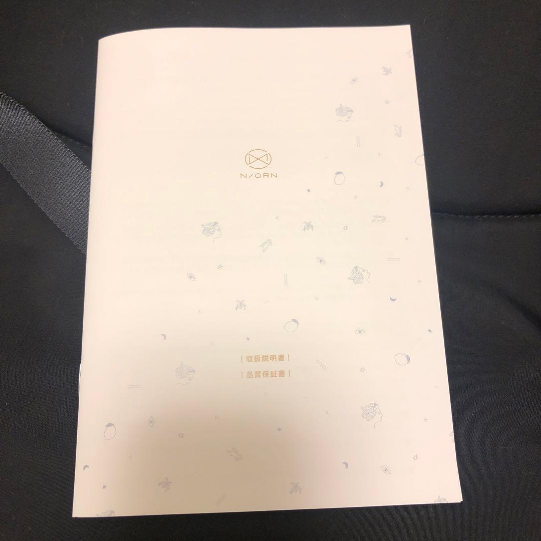 い*み様 【新品】N/ORN ノルン抱っこバック　ブラック　※説明書付き