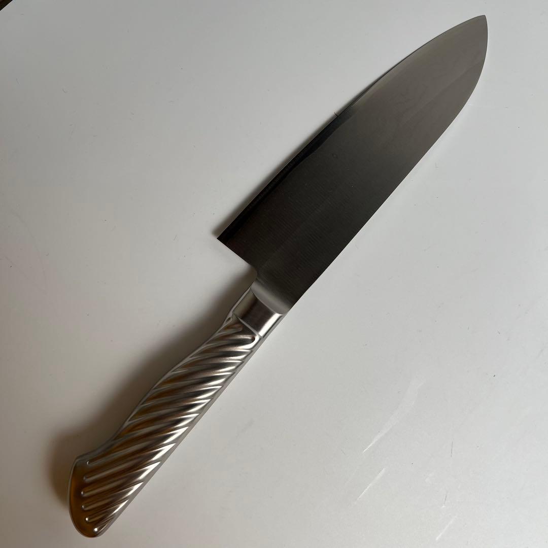 Tupperware 三徳包丁 37層ダマスカス鋼