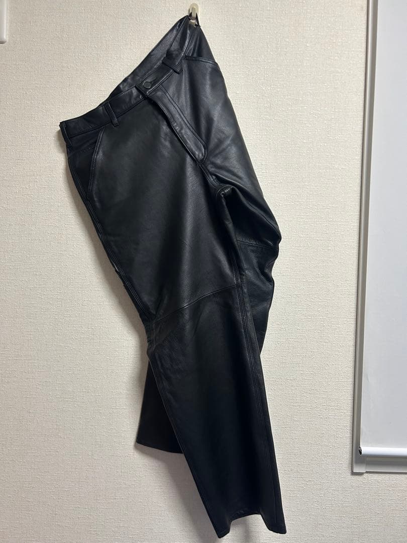 ゴートレザー ペインターパンツ