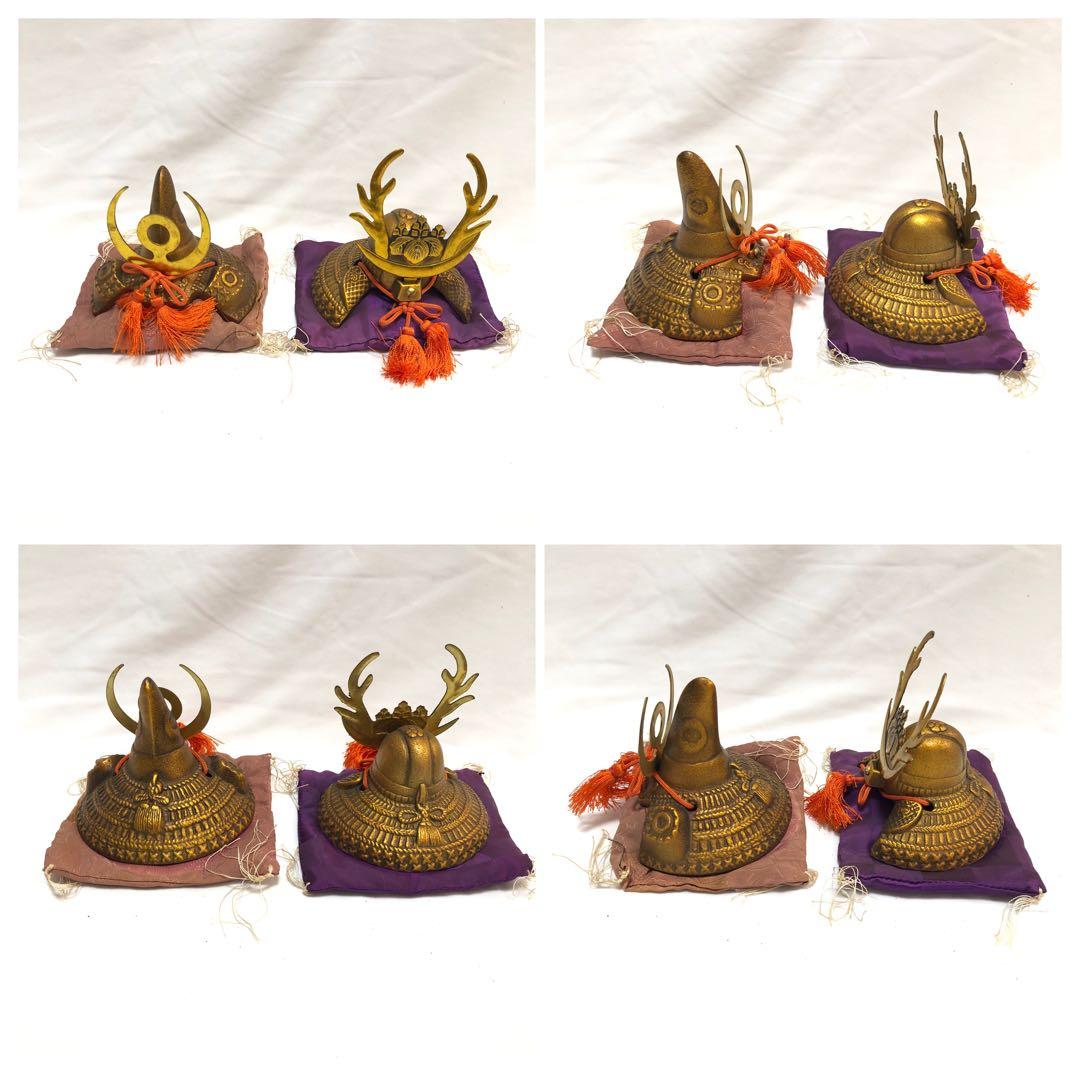 c*l様 出世兜 美術鋳物 14種 まとめ売り コレクション ミニチュア 伝統工