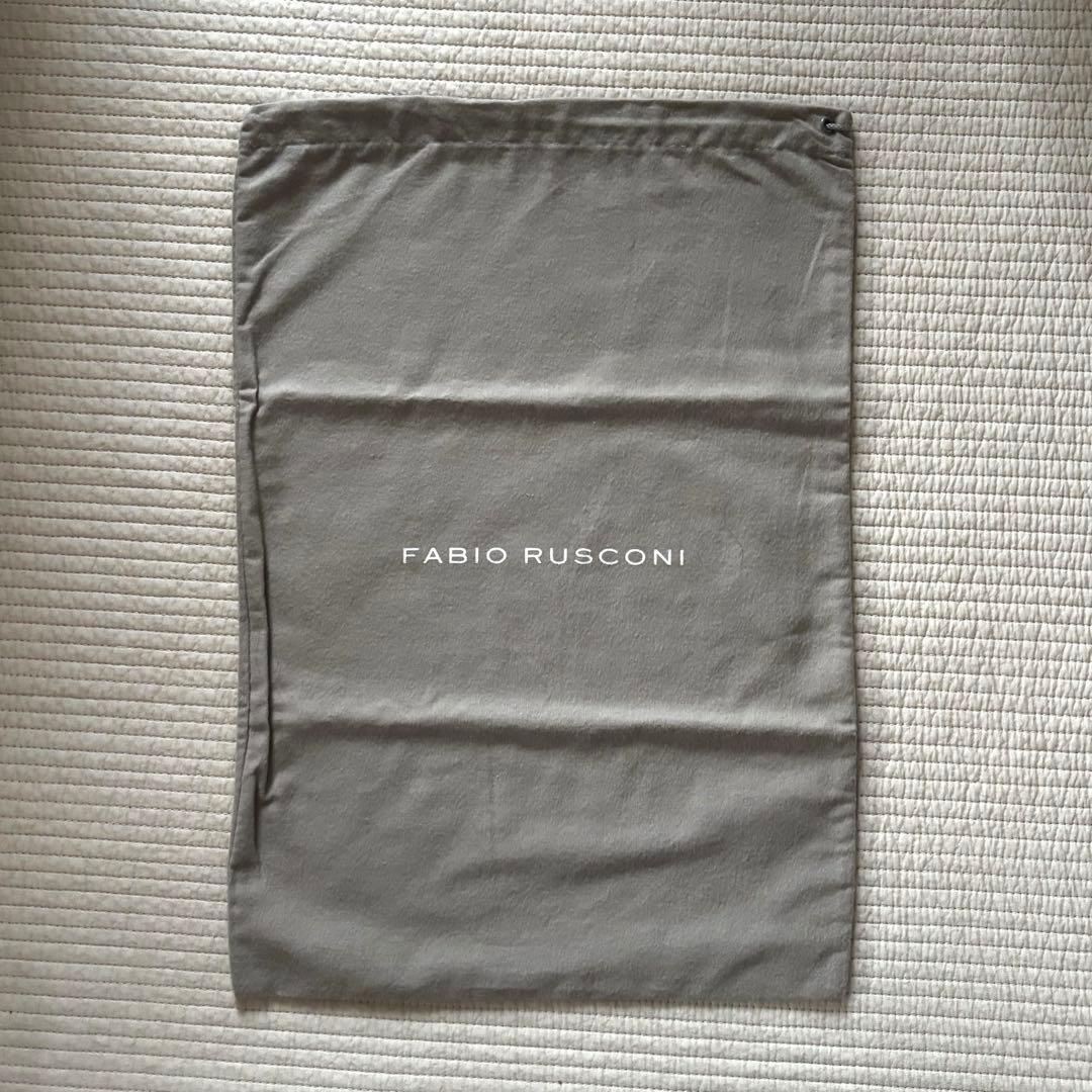 FABIO RUSCONI エナメル ブラック ポインテッドトゥ ミュール