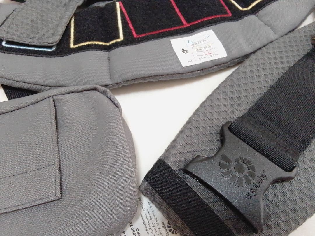 エルゴベビー オムニブリーズ グレー 抱っこひも メッシュ OMNI 正規品