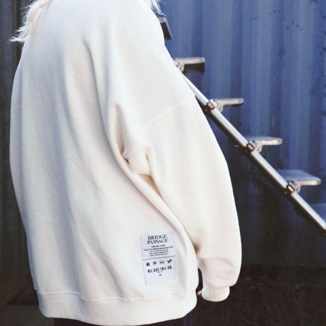 【未使用】NIL DUE/NIL UN TOKYO プルオーバースウェット