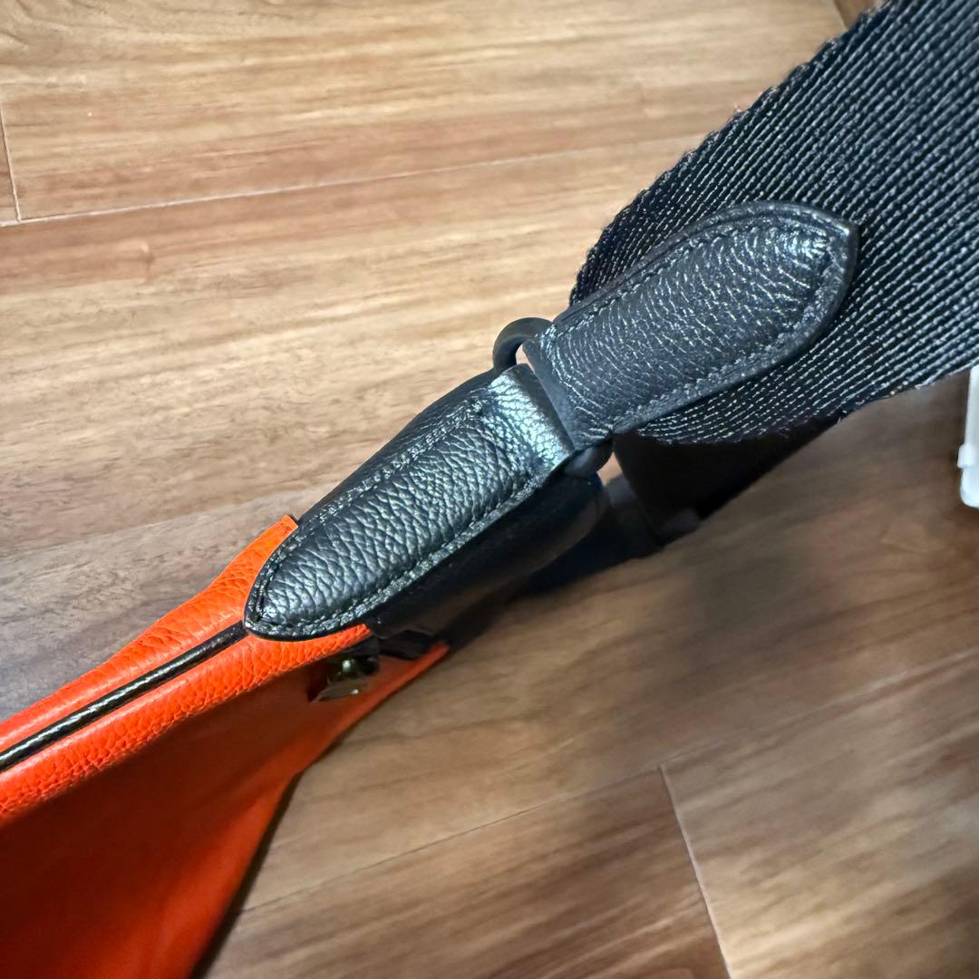 COACH コーチ ショルダーバッグ オレンジ