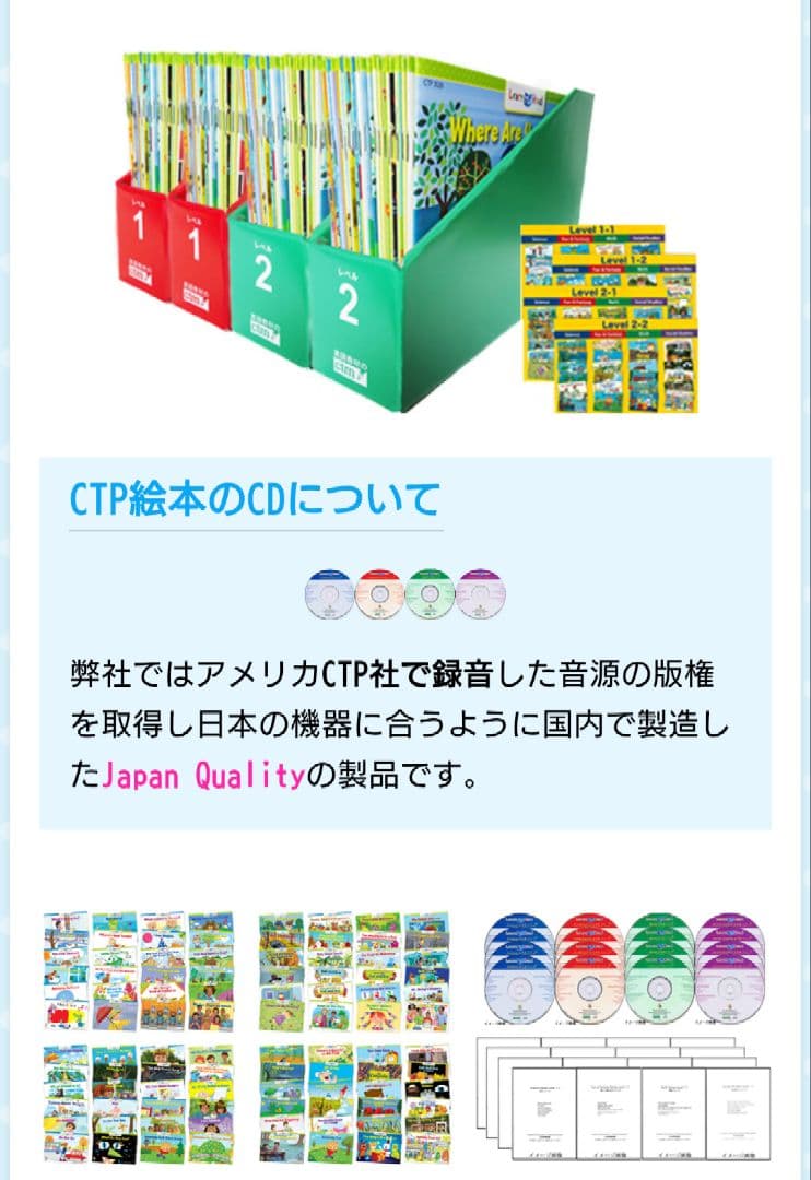 CTP絵本　Social Studies 1-1 24冊セット　絵本+CD