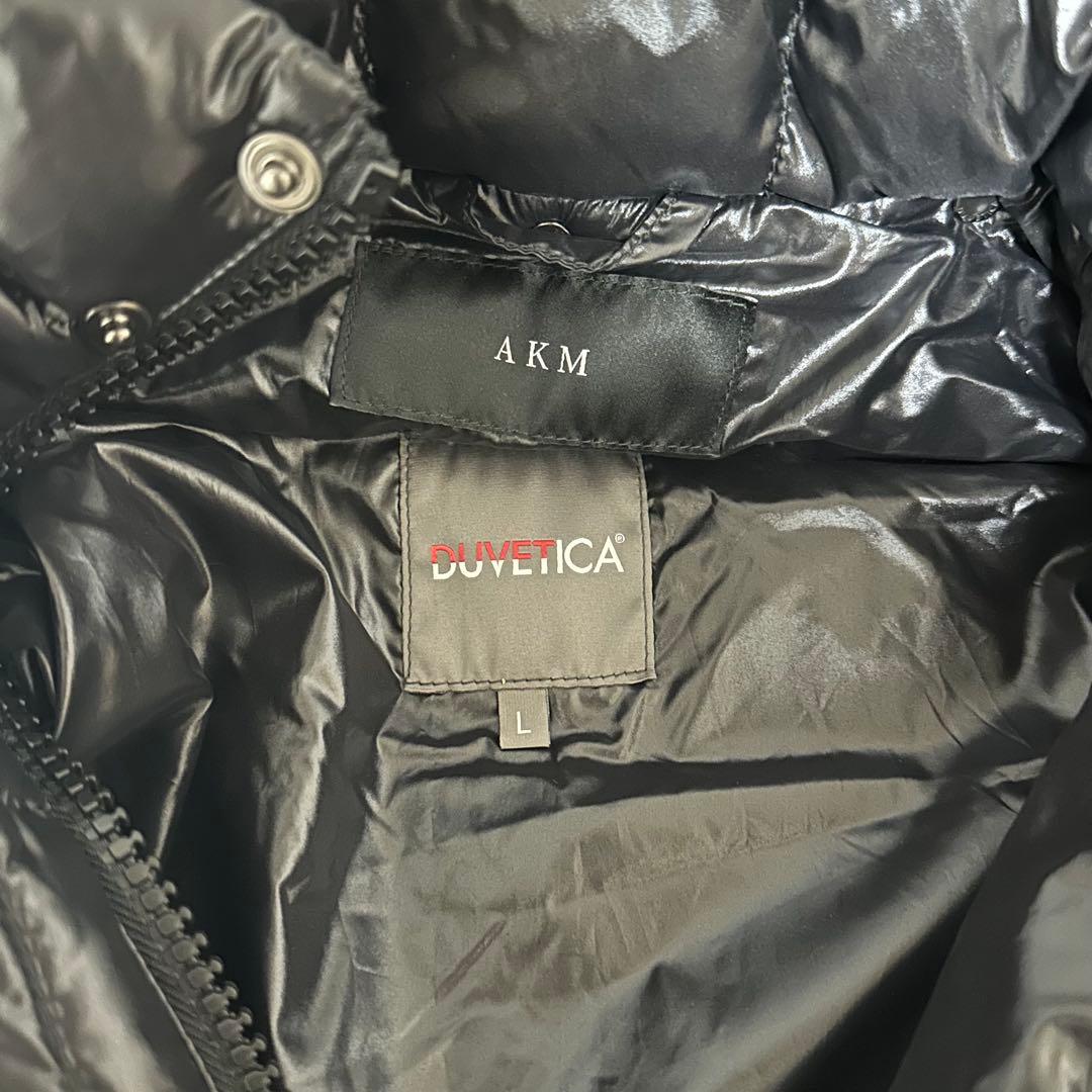 N-280 DUVETICA AKM コラボダウンベスト　ブラック　L 良品