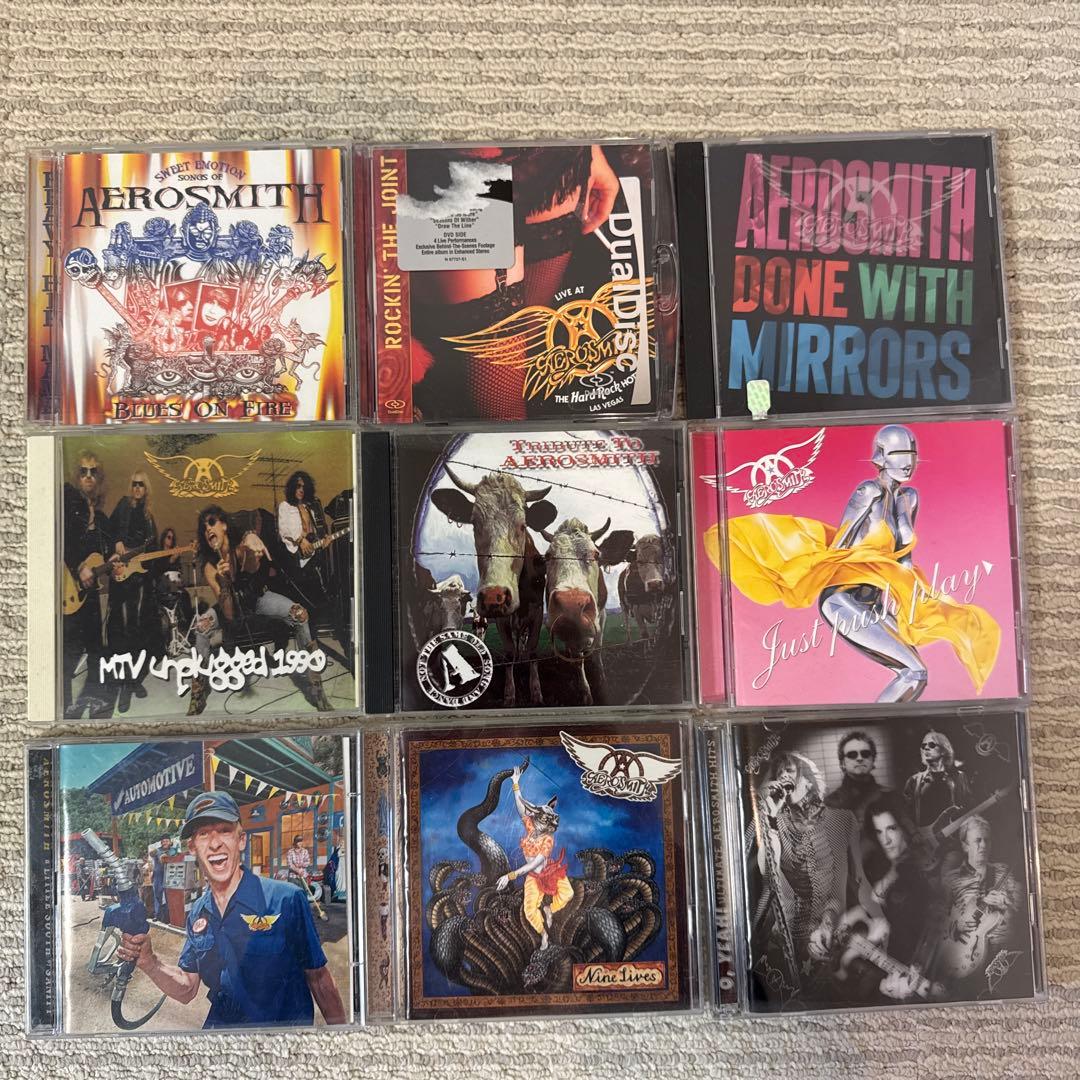 Aerosmith 関連CDコレクション＋雑誌Switch