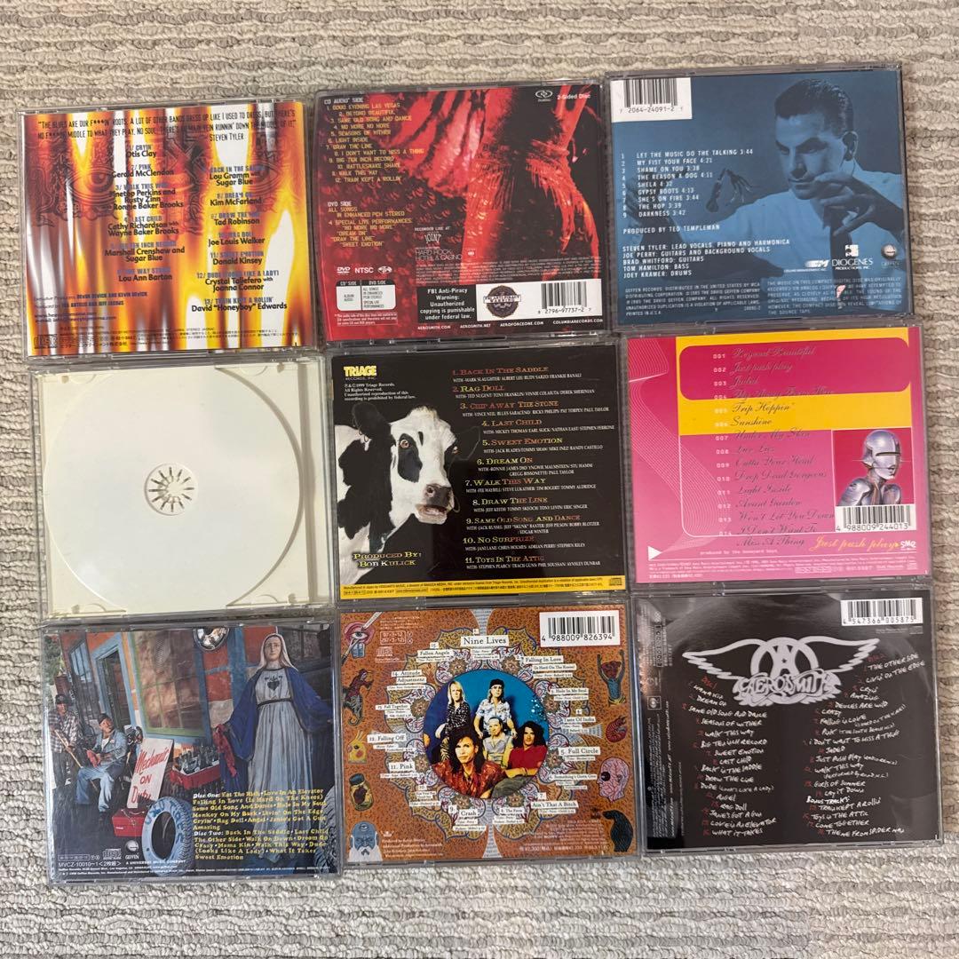 Aerosmith 関連CDコレクション＋雑誌Switch