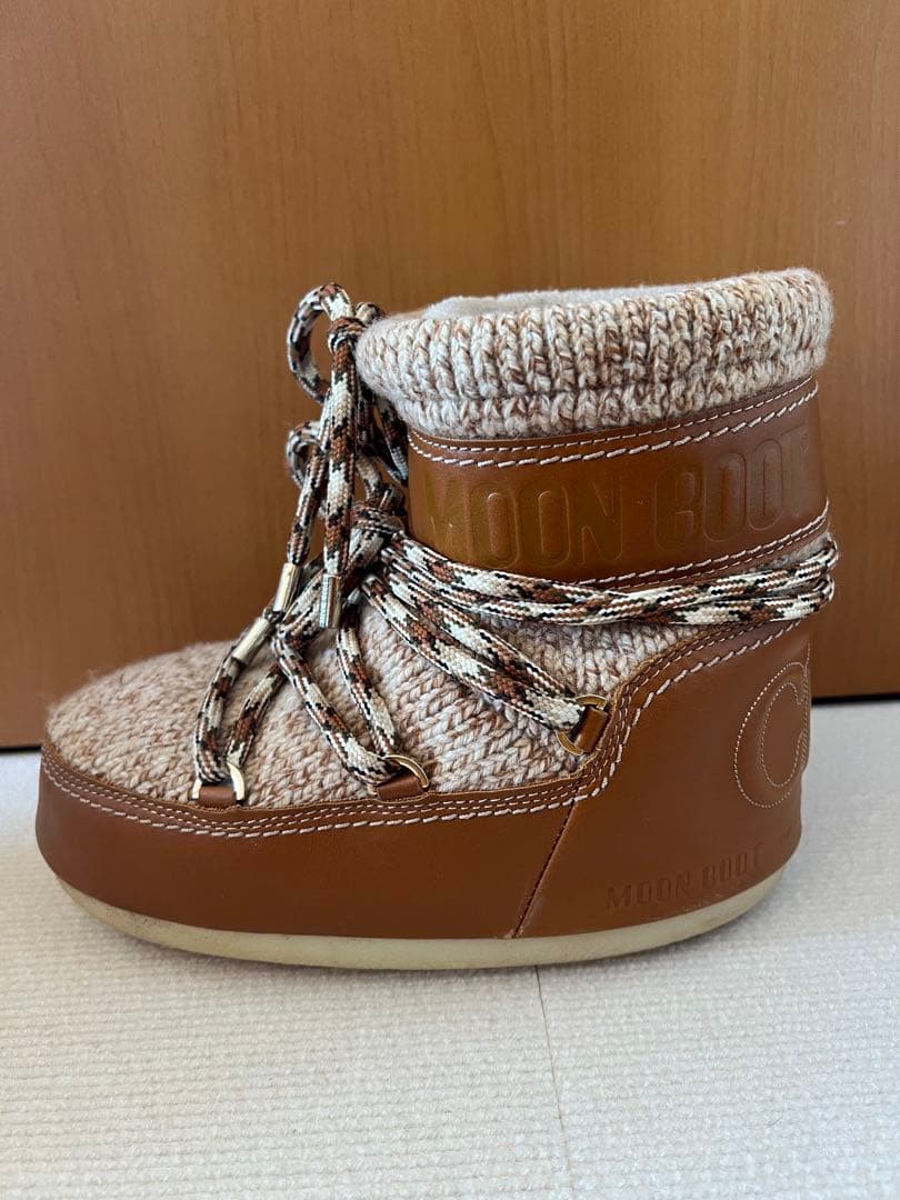 クロエ CHLOE × ムーンブーツ Moon Boot ムートンブーツ