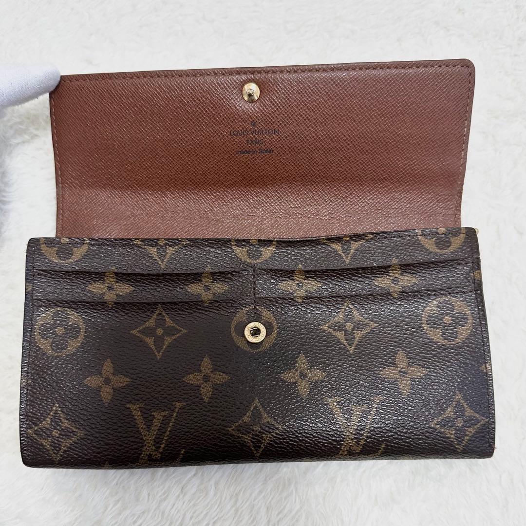 LOUIS VUITTON 長財布 ポルトフォイユサラ M61734 モノグラム