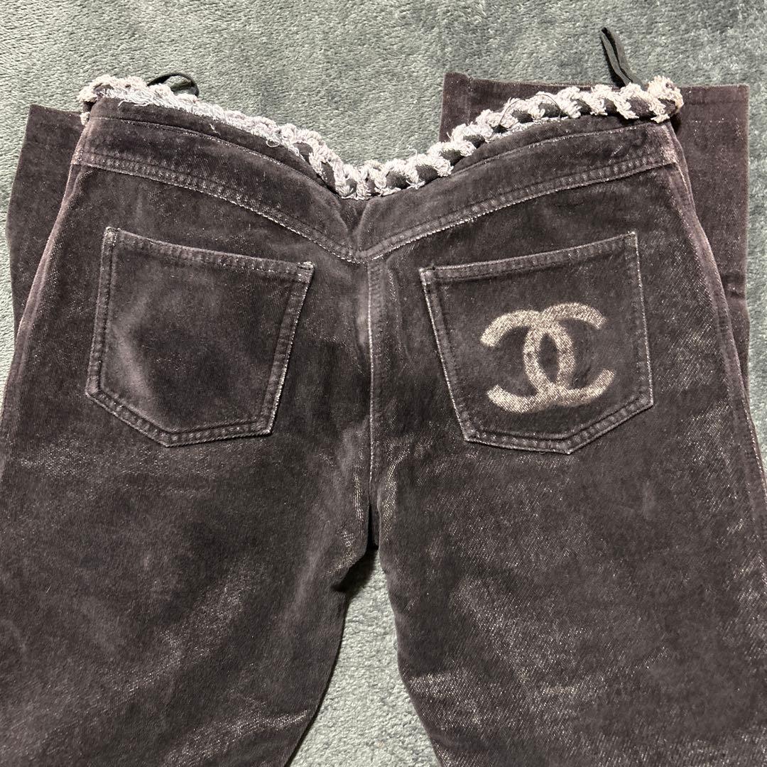 CHANEL カジュアルパンツ 38サイズ