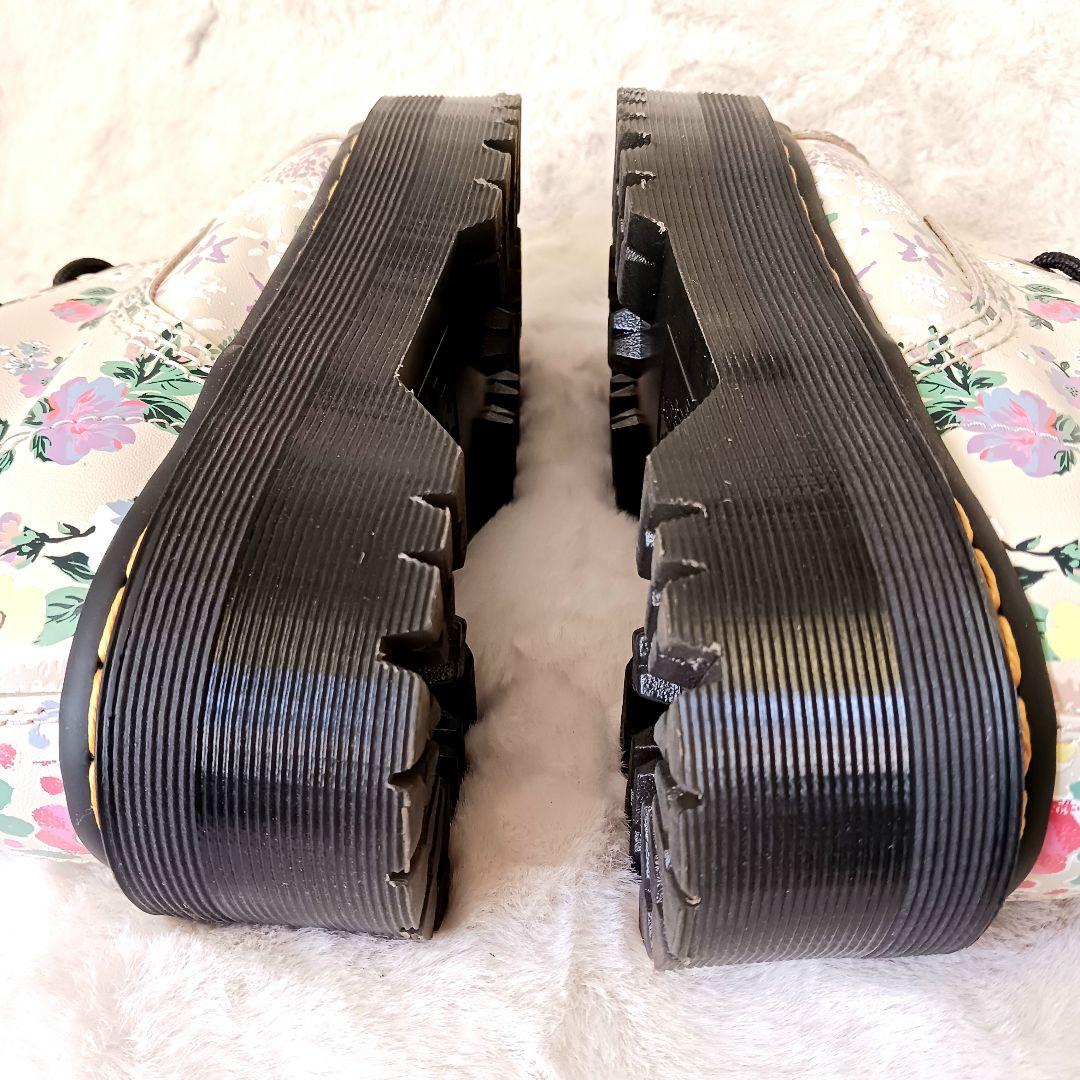 未使用品　Dr.Martens　シンクレア ブーツ　厚底　春カラー　花柄