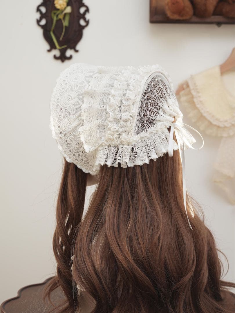 星箱works サマーピクニック　2wayボンネット ホワイト