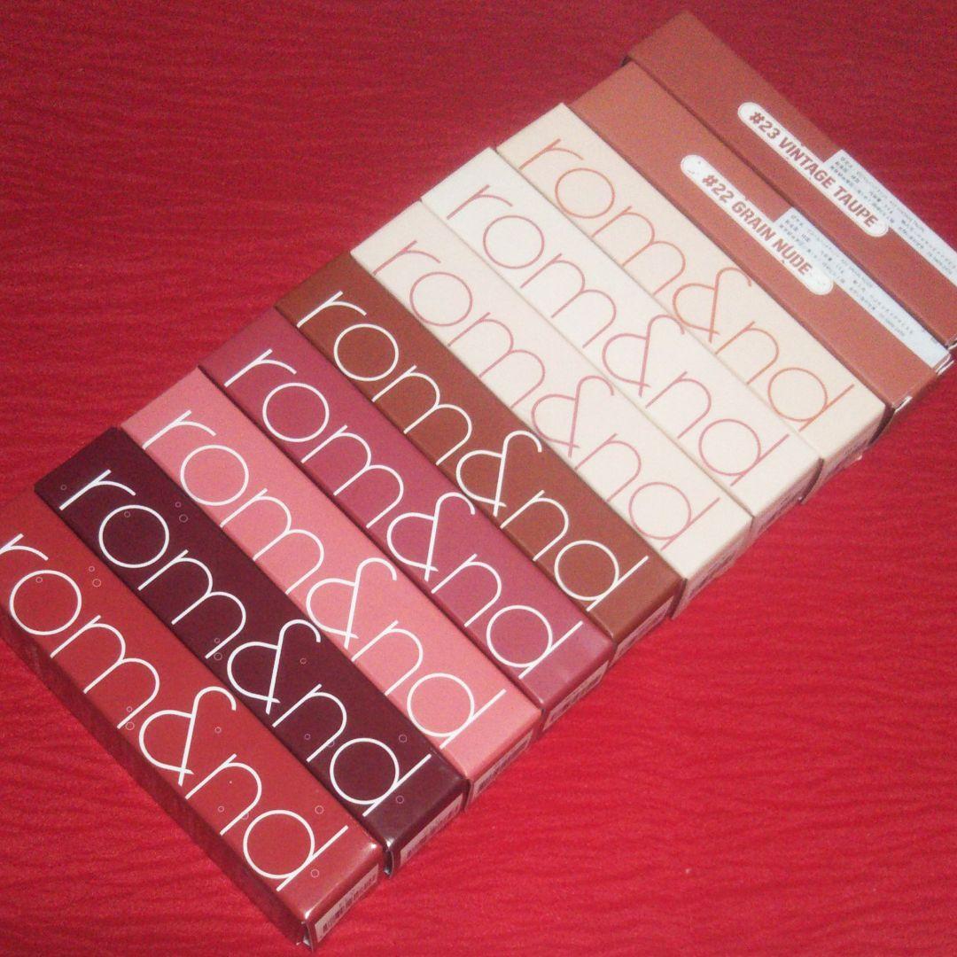 ロムアンド ジューシーラスティングティント ゼロベルベットティント 10本セット