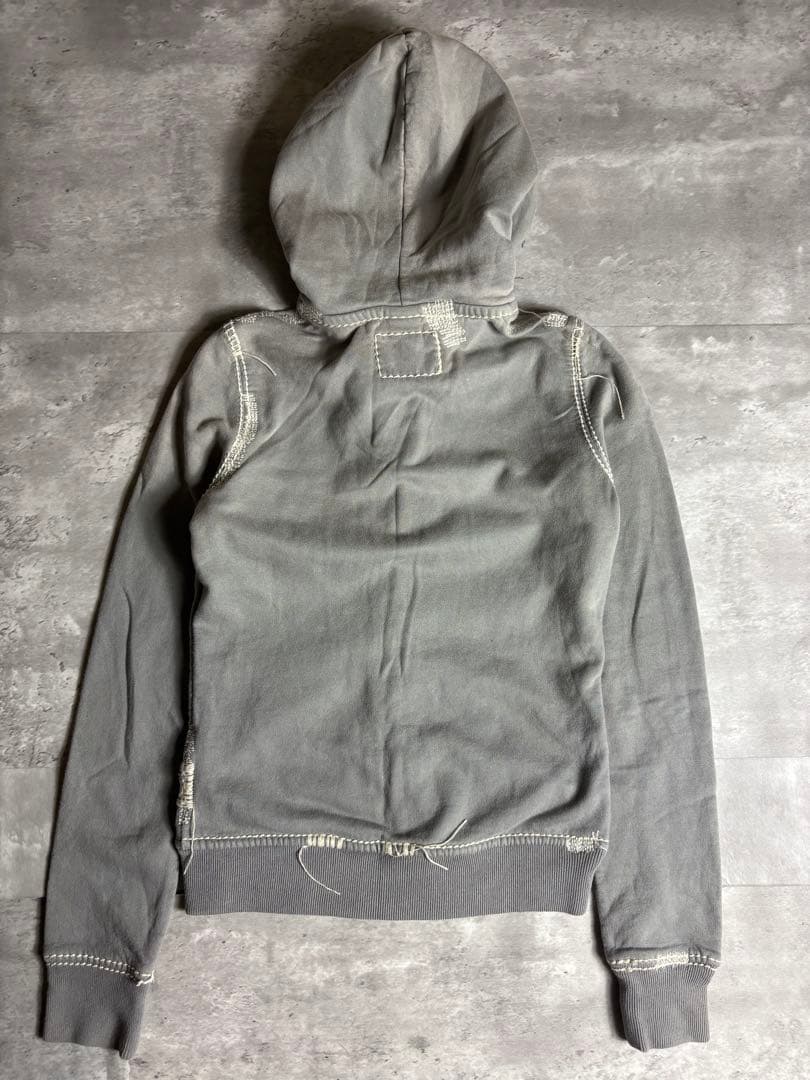 true religion パーカー Y2K グレー レディース