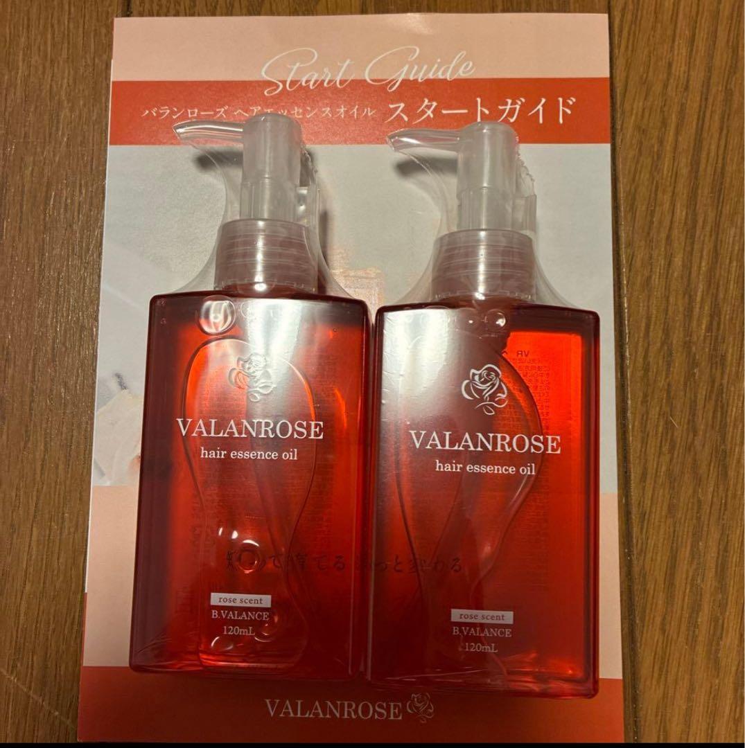 ２本VALANROSE ヘアエッセンスオイル 120ml バランローズヘアオイル