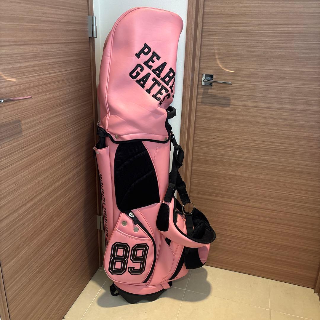PEARLY GATES ゴルフバッグ 89 ピンク