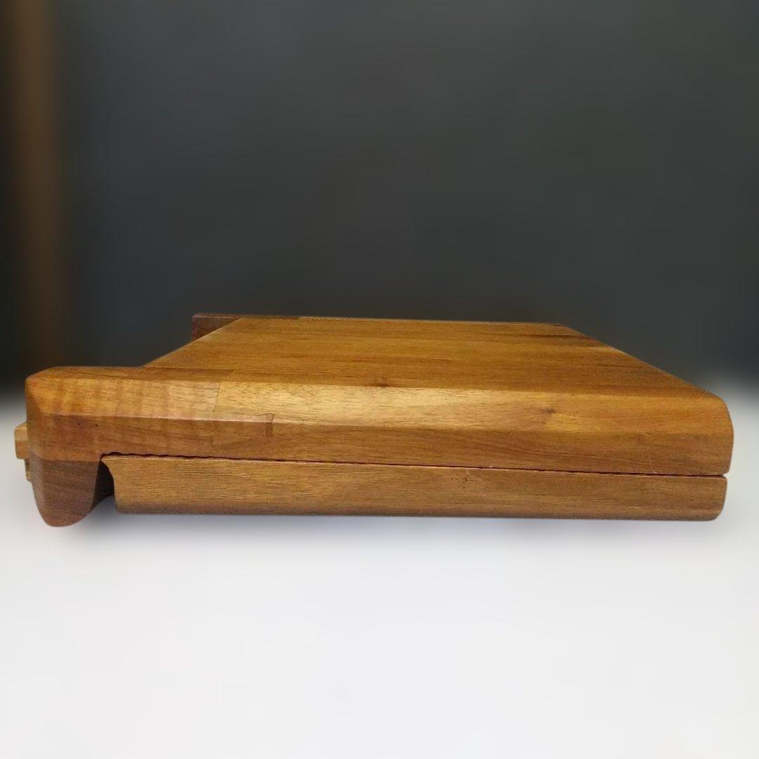 木製 折り畳み座椅子 民芸 家具 和モダン スタイリッシュ モダン 手彫り工芸