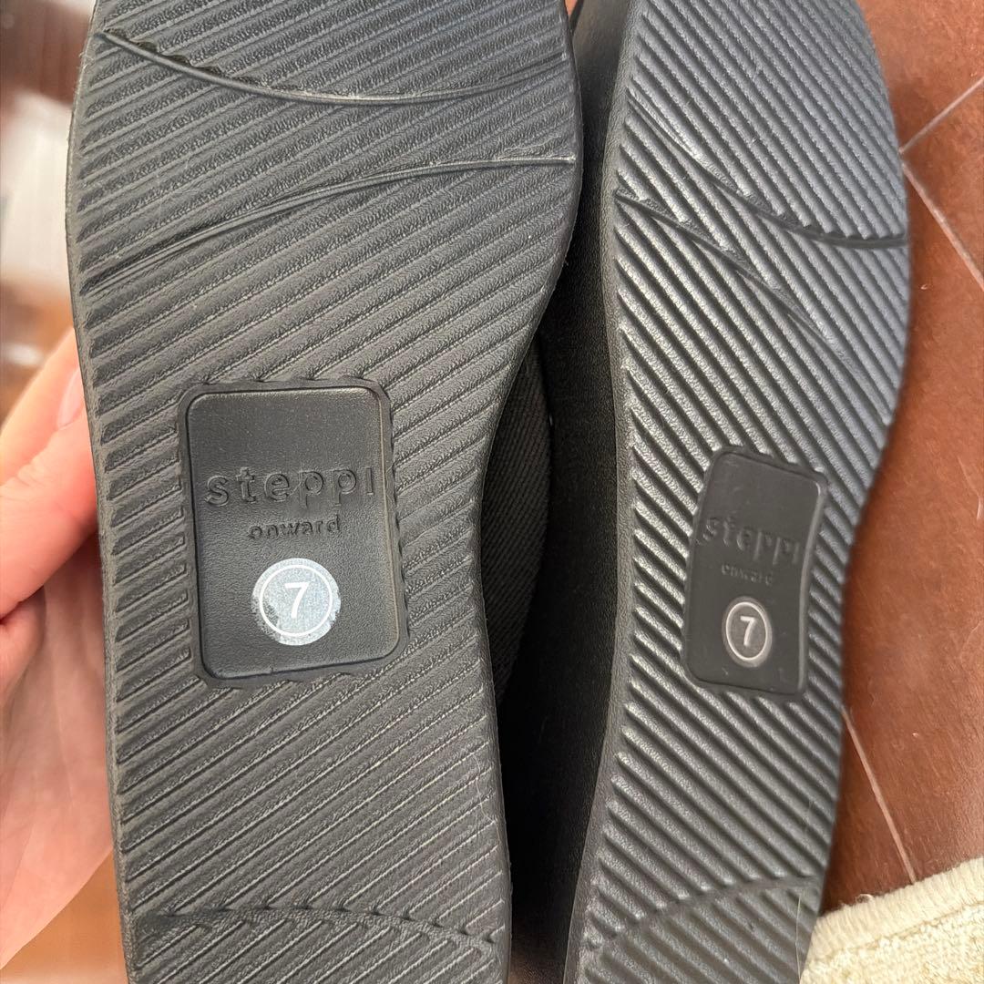 プラットフォーム ストレッチブーツ　25cm 7