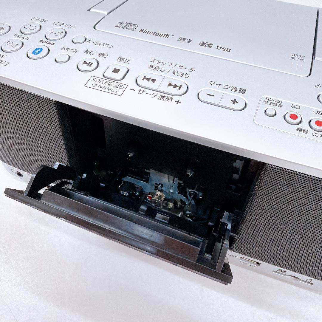 【極美品】 東芝 TOSHIBA TY-CDX92 Bluetooth ラジカセ