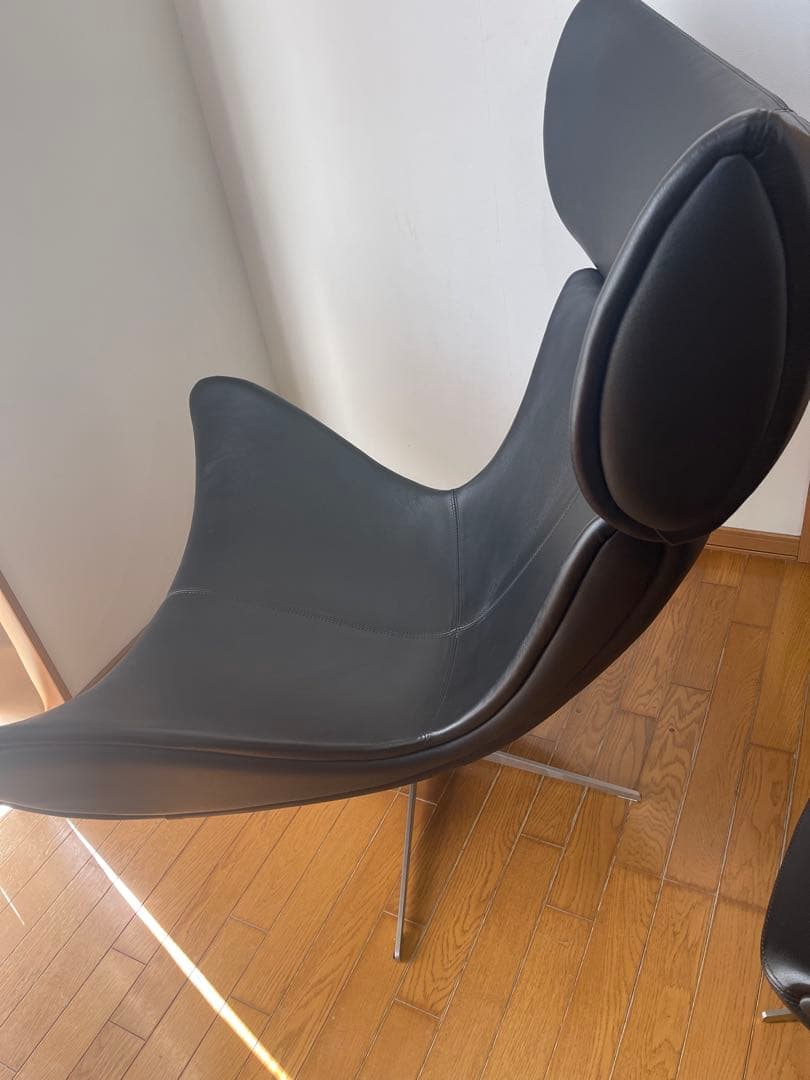 まさ@プロフ必読 　BoConcept スキラ　ボーコンセプト　黒 1人掛