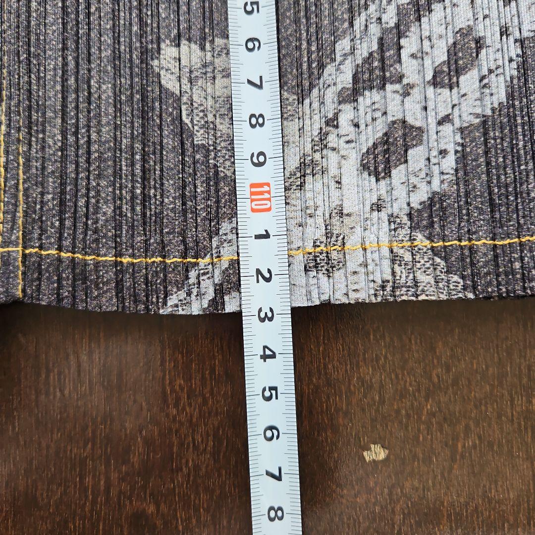 PLEATS PLEASE デニム転写ワンピース サイズ2