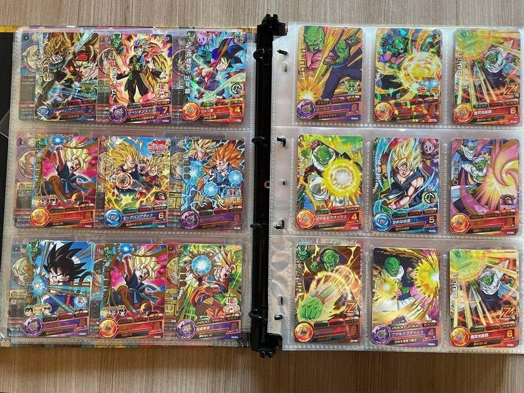 ドラゴンボールヒーローズカード312枚まとめ売り バインダーファイルおまけ付
