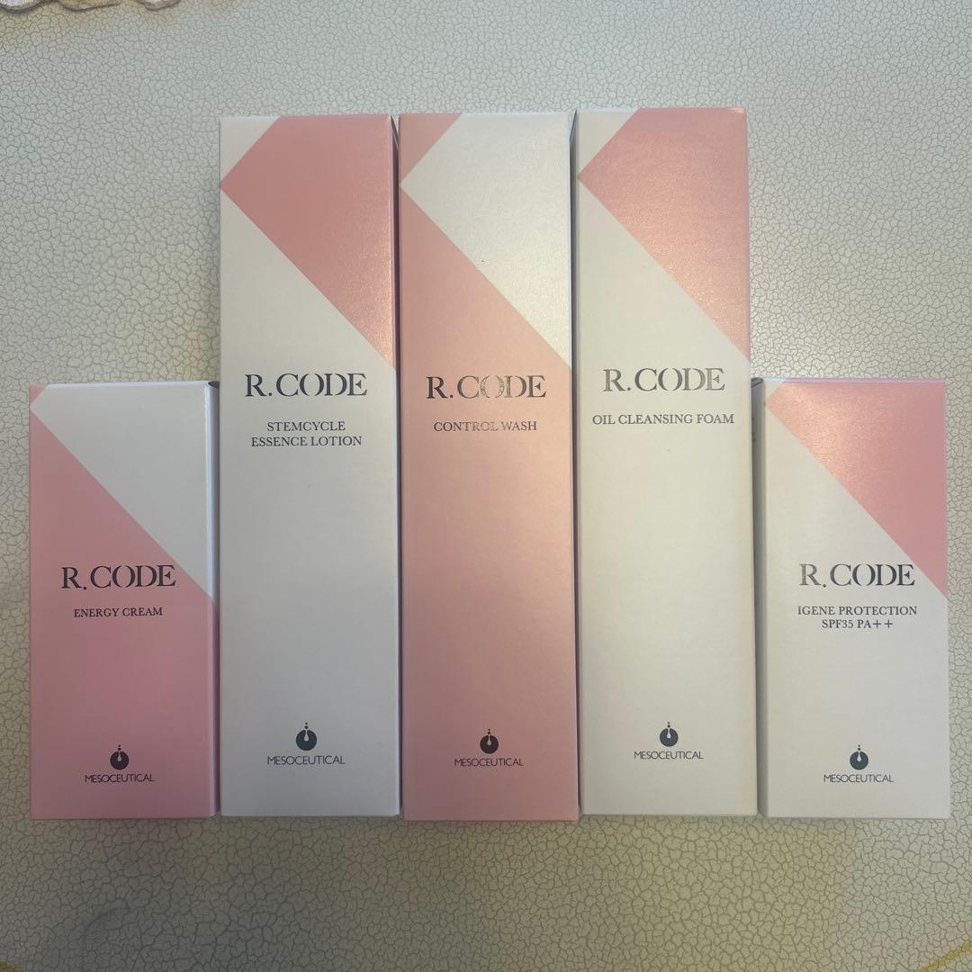 R.CODE スキンケアセット 5点