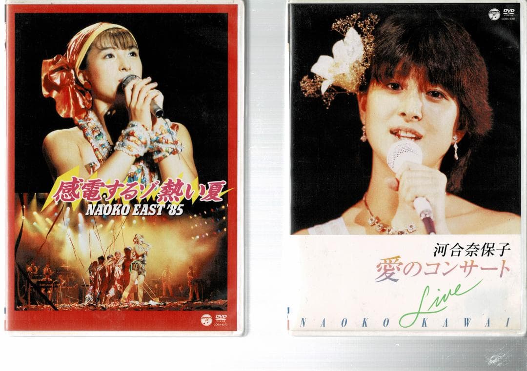 河合奈保子　プレミアムコレクション含む DVD９タイトル14枚組