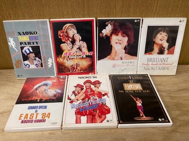 河合奈保子　プレミアムコレクション含む DVD９タイトル14枚組