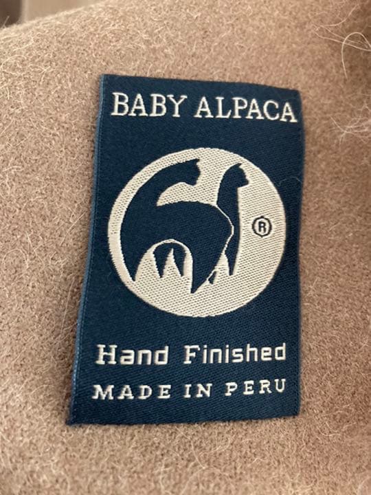 ベビーアルパカのコート