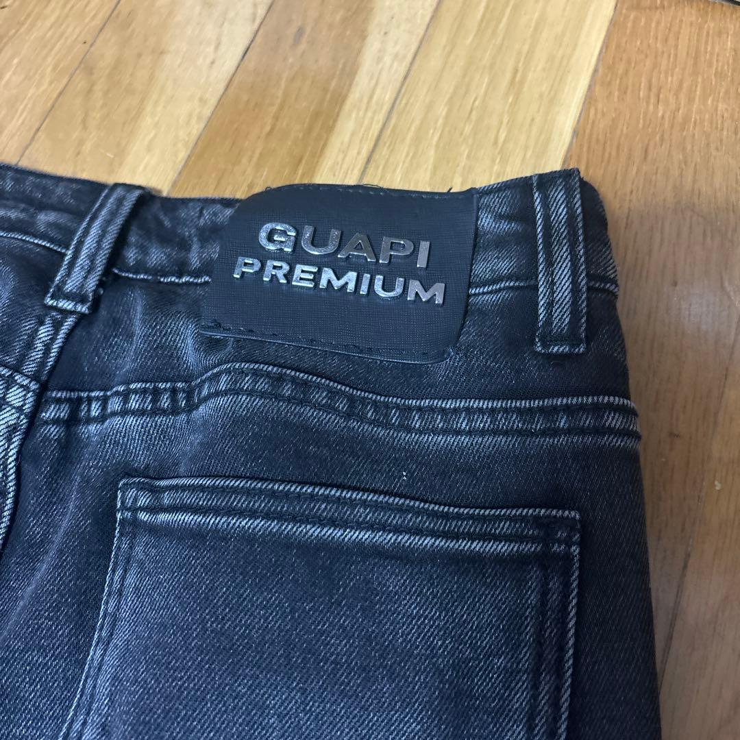 希少モデル✨GUAPI ブラックフレアパンツ30