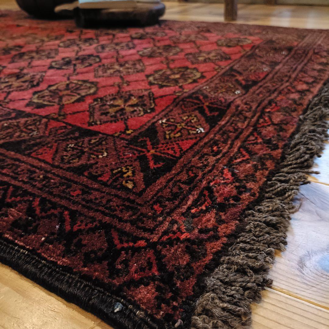 ※【koji koji】トライバルラグ ヴィンテージラグ アフガンラグ