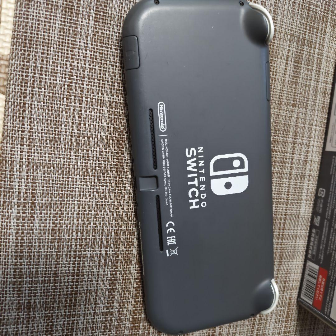Nintendo Switch Lite グレー 本体 充電器 　スイッチライト