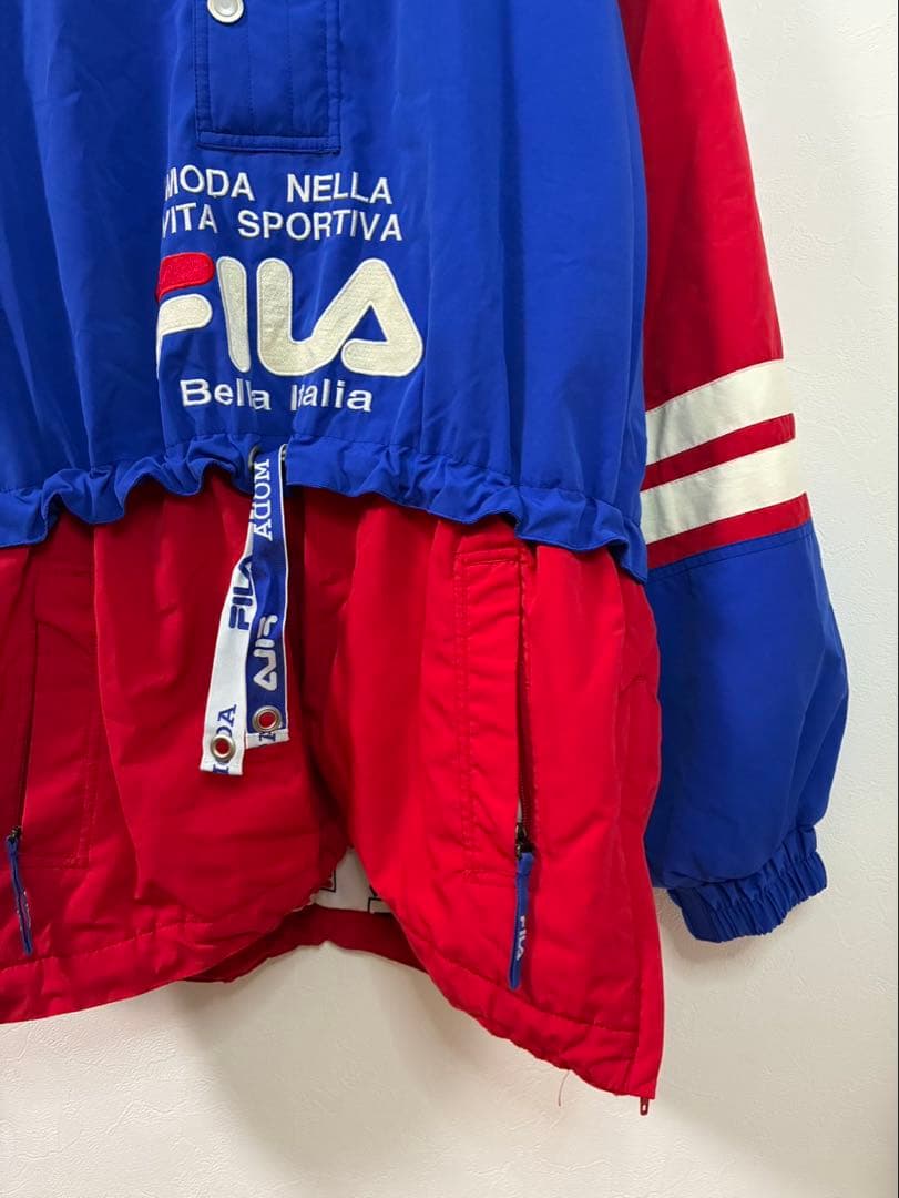 90s FILA フィラ　ヴィンテージ　スノボウェア　スキーウェア　LL 大きめ