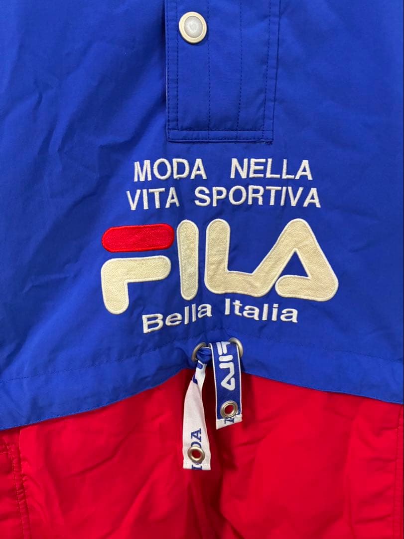 90s FILA フィラ　ヴィンテージ　スノボウェア　スキーウェア　LL 大きめ
