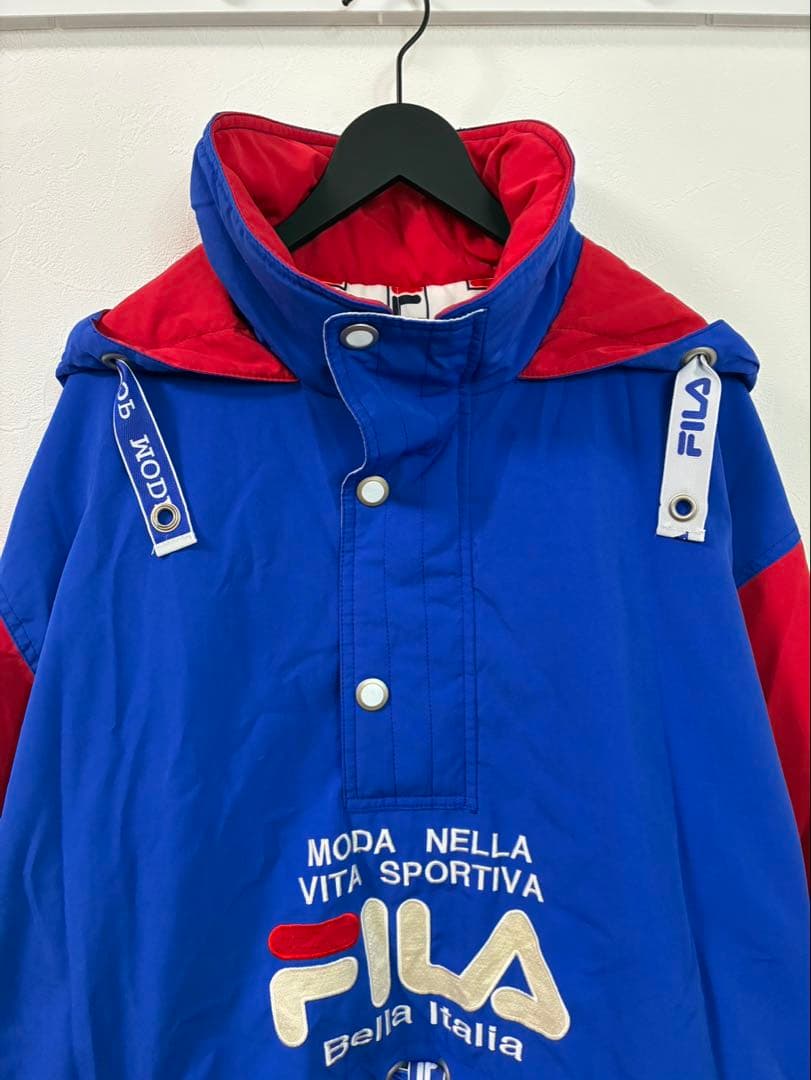 90s FILA フィラ　ヴィンテージ　スノボウェア　スキーウェア　LL 大きめ