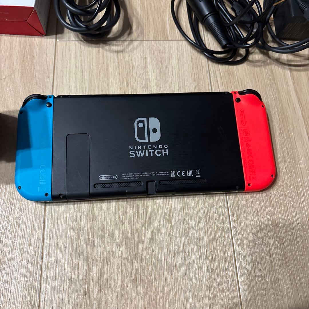 Nintendo Switch 本体 赤/青 Joy-Con マイク付き