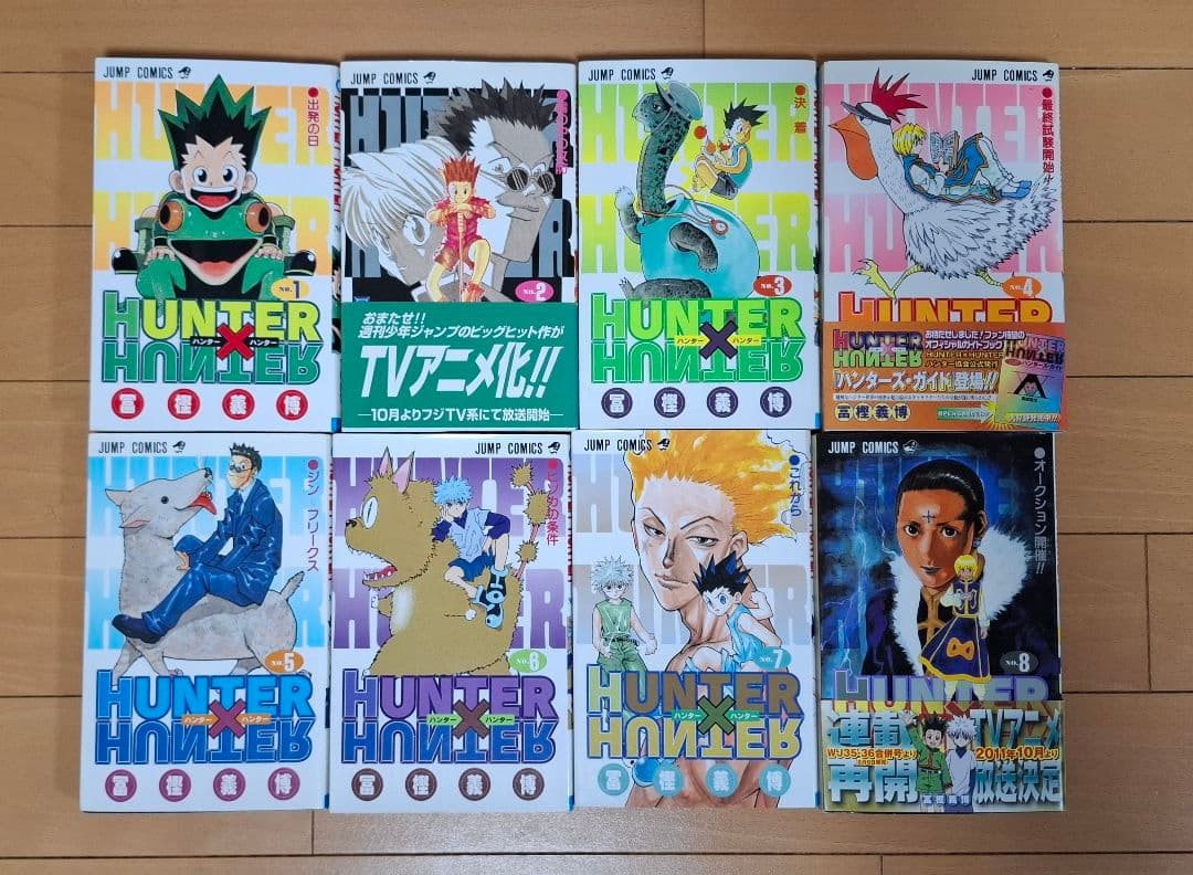 HUNTER×HUNTER ハンターハンター 全38巻 全巻セット 冨樫義博